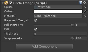 Unity3D UGUI:圆形Image组件,可用来制作头像